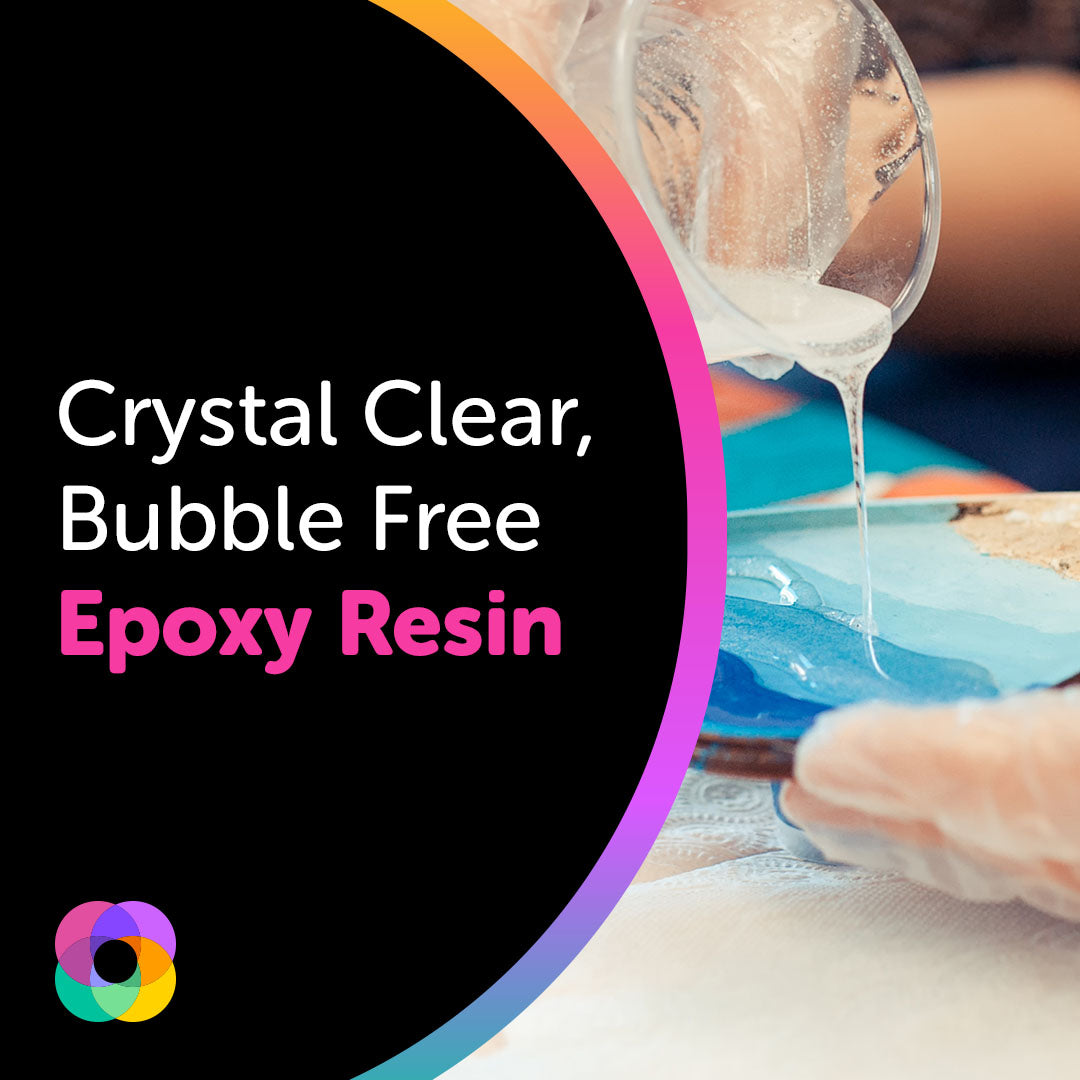 Resin Art® Precision Pour Epoxy Resin Crystal clear, bubble-free, and heat-resistant. Perfect for jewellery, coasters, table tops, and coatings.