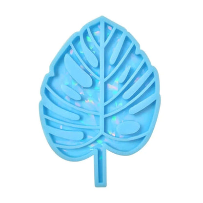 Palm Holographic Leaf Silicone Mould