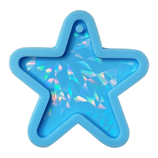 Holographic Star Silicone Mould