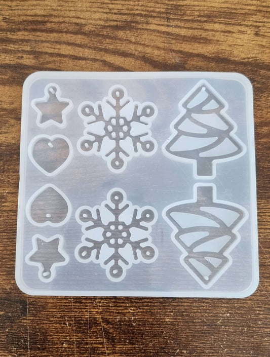 Christmas Earring Silicone Mould