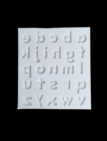 Lowercase Letter Silicone Mould