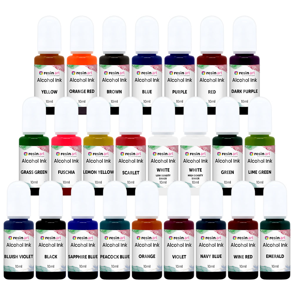 Resin Art® Alcohol Ink Set for Epoxy Resin