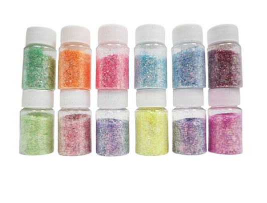 12 Gradient Glitter Set - 10g bottles
