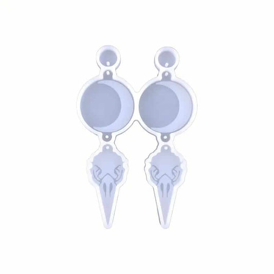 Crescent Moon Earring Silicone Mould