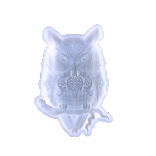 Owl Silicone Mould for Epoxy Resin Crafts