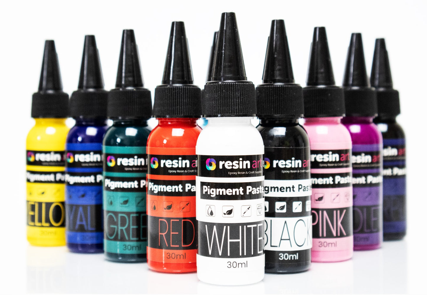 Resin Art® Pigment Paste Set of 10