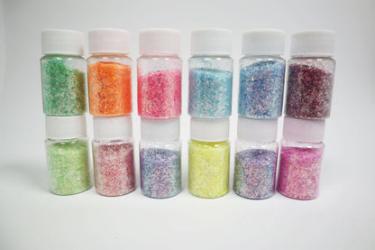 12 Gradient Glitter Set - 10g bottles