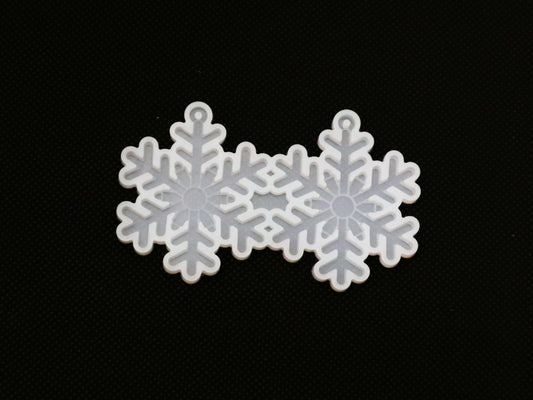 Christmas Snowflake Earring Silicone Mould