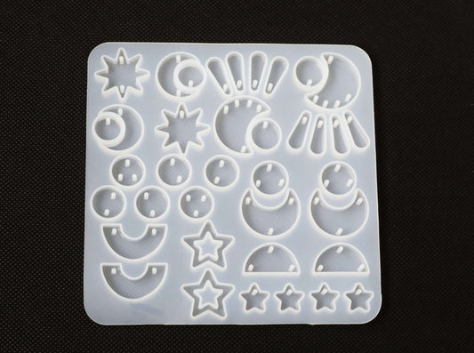Geometric Earring Silicone Mould