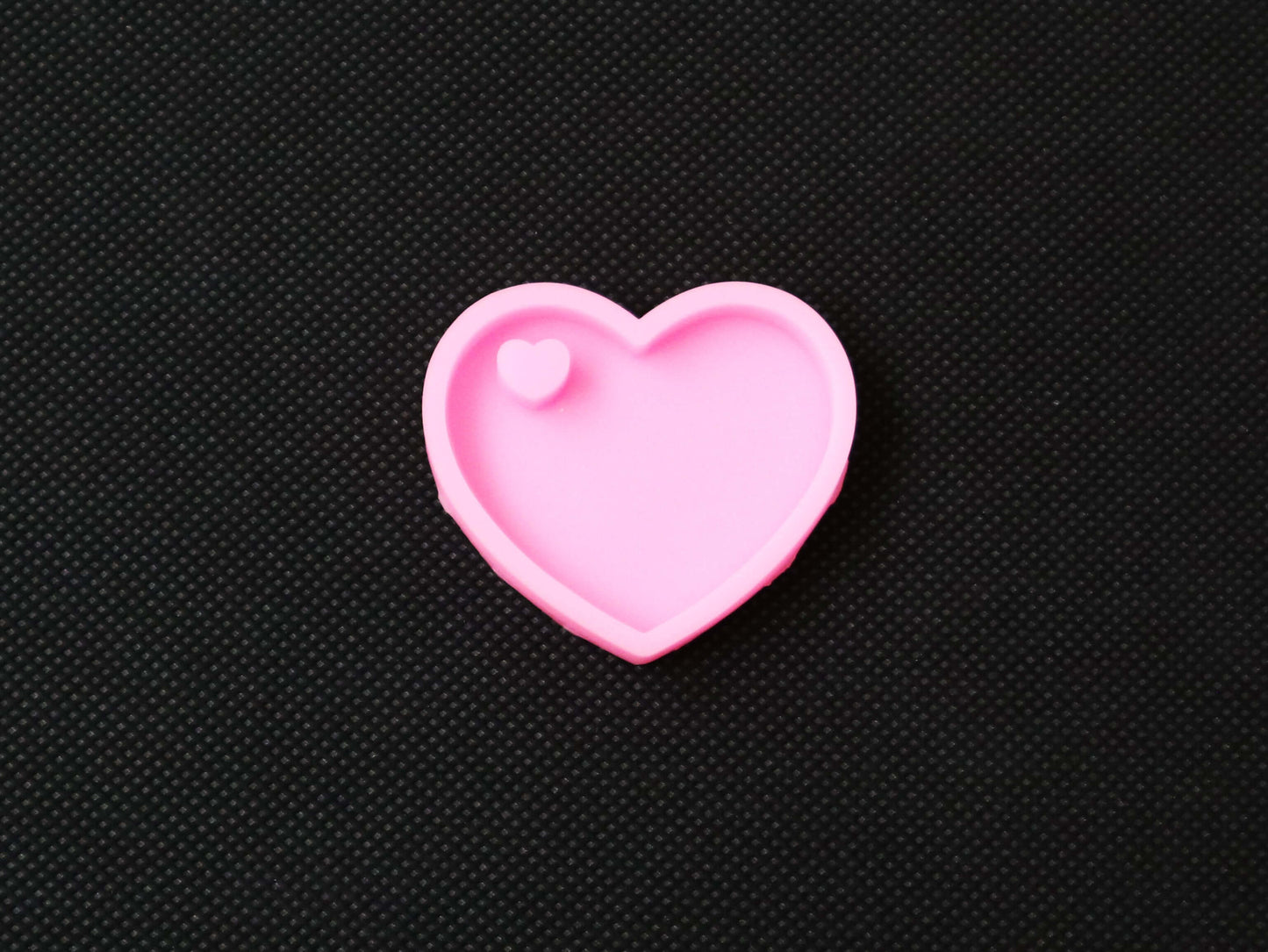 Silicone Heart Keychain Mould