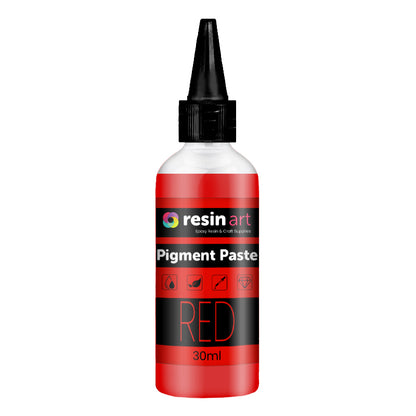 Red epoxy resin pigment paste in 30ml