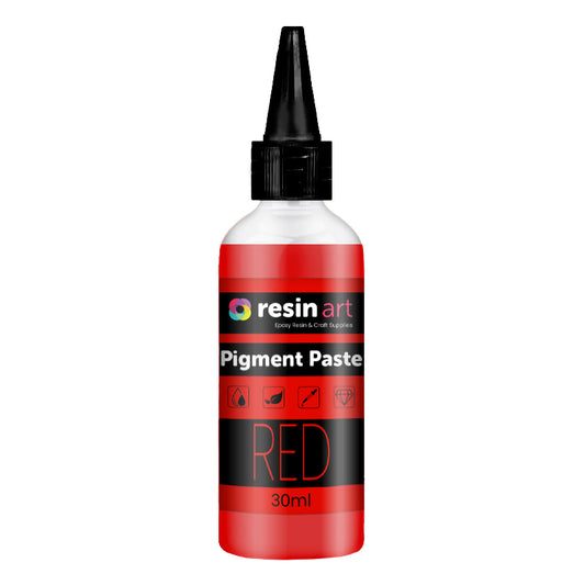 Red epoxy resin pigment paste in 30ml