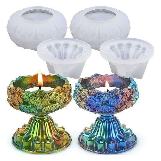 1Pc Tealight Candle Holder Silicone Mold