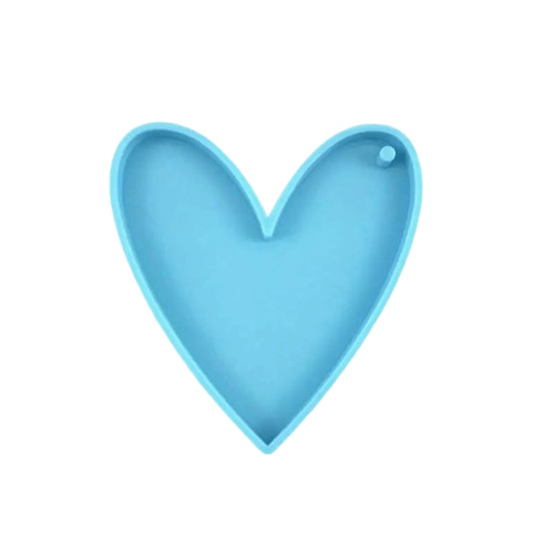 Heart Keychain Silicone Mould