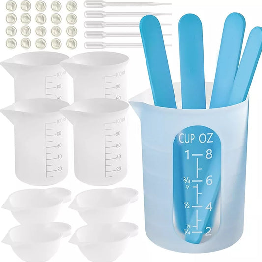 Silicone Cup & Stirrer Set