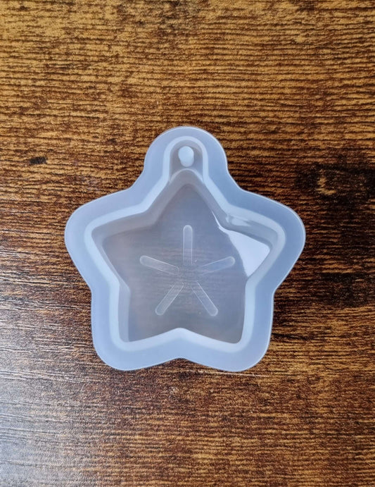 STAR KEYCHAIN RESIN SILICONE MOULD